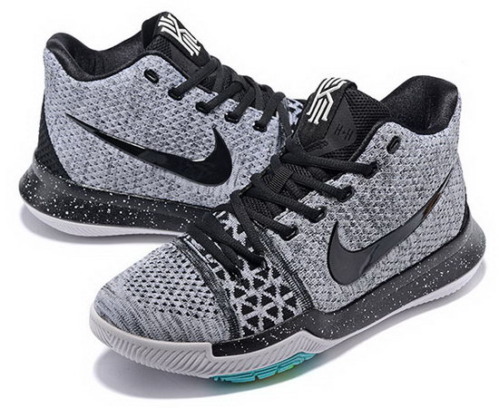 Nike Kyrie 3 Weave Grey Black Discount